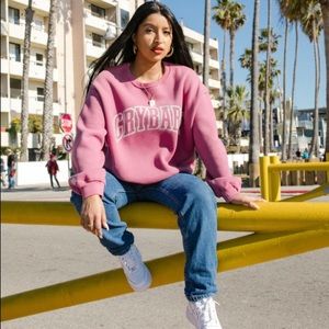 Bella Doña- Cry baby Varsity Sweater